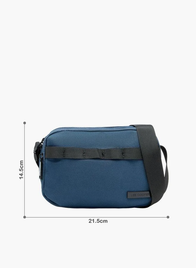 Lee Cooper Men Textured Crossbody Bag